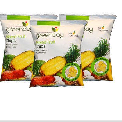 Greenday Mixedfruit Chips Original flavour 55g