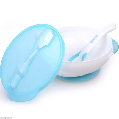 Kidsme Suction Bowl with Ideal Temperature Spoon