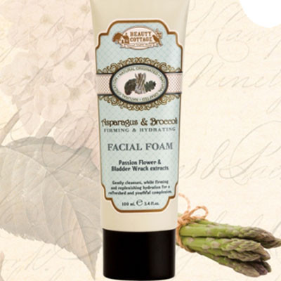 Beauty Cottage Asparagus & Broccoli Firming & Hydrating Facial Foam 100ml