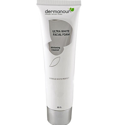 Dermanour Ultra White Facial Foam 80g