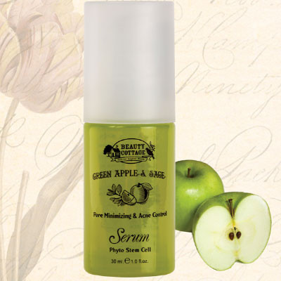 Beauty Cottage Green Apple & Sage Pore Minimizing & Acne Control Serum