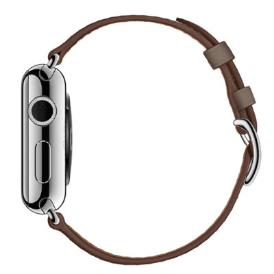Apple Watch Series 2 Hermes Leather Double Buckle Cuff 38mm.