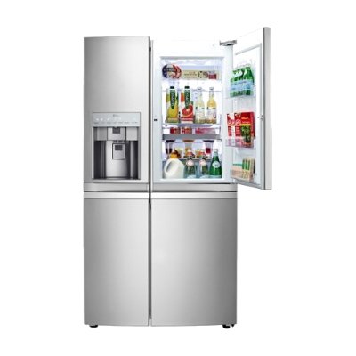 LG ตู้เย็น 2 ประตู Side by Side ขนาด 29.7 คิว รุ่น GR-J297WLBN