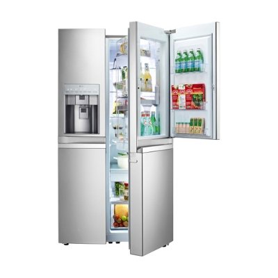 LG ตู้เย็น 2 ประตู Side by Side ขนาด 29.7 คิว รุ่น GR-J297WLBN