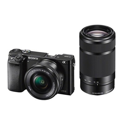 Sony a6000Y ILCE-6000Y with SELP1650 and SEL55210 Lens