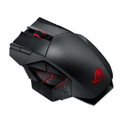 Asus Wireless Gaming Mouse เมาส์เกมมิ่งไร้สาย รุ่น ROG Spatha