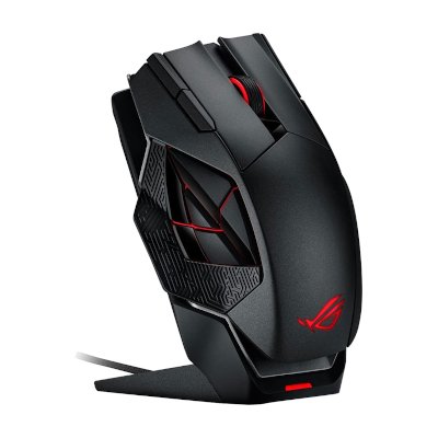 Asus Wireless Gaming Mouse เมาส์เกมมิ่งไร้สาย รุ่น ROG Spatha