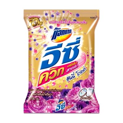 แอทแทค อีซี่ ควิก ฮันนี่โกลด์ ผงซักฟอก สูตรมาตราฐาน 2700 กรัม (Attack Easy Quick Honey Gold Powder Detergent 2700g)