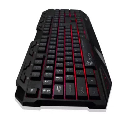 Tsunami LED Breathing Backlight Gaming USB Wired Keyboard GK-03