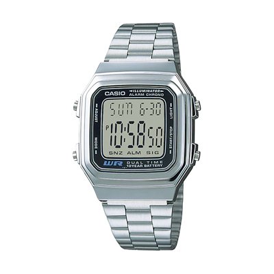 Casio standard 10 Year Battery A-178WA-1ADF