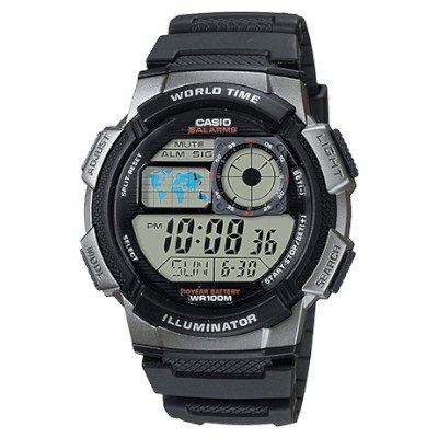 Casio standard 10 Year Battery AE-1000W-1BVDF