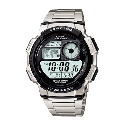 Casio standard 10 Year Battery AE-1000WD-1AVDF