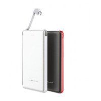 ราคา Alpha-x C5 Powerbank 5000mAh + USB Charger Cable 1A 20cm
