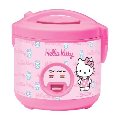Oxygen Hello Kitty หม้อหุงข้าว ขนาด 1 ลิตร รุ่น RC-112