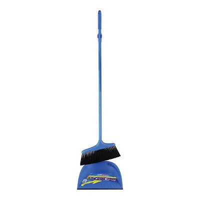 สวอช ที่โกยขยะด้ามยาว พร้อมไม้กวาด (Swash Long Handle Dustpan Set)