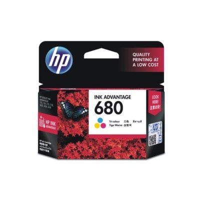 HP 680 Tri-color Original Ink Advantage Cartridge F6V26AA