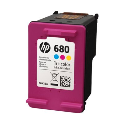 HP 680 Tri-color Original Ink Advantage Cartridge F6V26AA