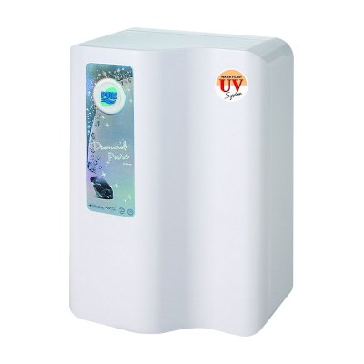 Pure เครื่องกรองน้ำ 5 ขั้นตอน ระบบ RO UV UF รุ่น DM-002UV