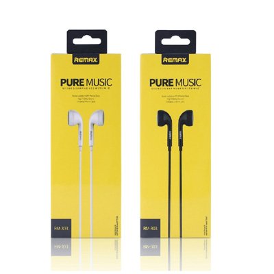 Remax Stereo Earphone with Mic รุ่น RM-303