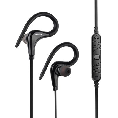 Awei Wireless Bluetooth Earphones In-Ear Sports Headphones with Mic รุ่น A890BL