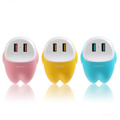 Remax Adapter 2 USB Charger รุ่น RP-U26