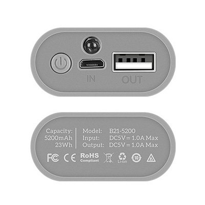 Hoco Powerbank 5200 mAh รุ่น B21