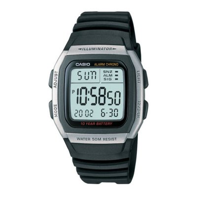 Casio standard 10 Year Battery W-96H-1BVDF
