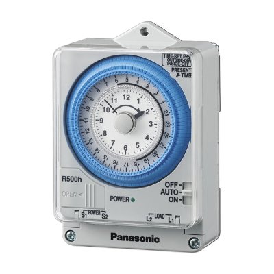 Panasonic Automatic Time Switch นาฬิกาตั้งเวลาควบคุมการเปิด-ปิดไฟ รุ่น TB 38809NE7