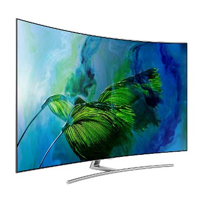 Samsung Q8C QLED Curved 4K Smart TV ทีวี ขนาด 55 นิ้ว รุ่น QA55Q8CAMKXXT