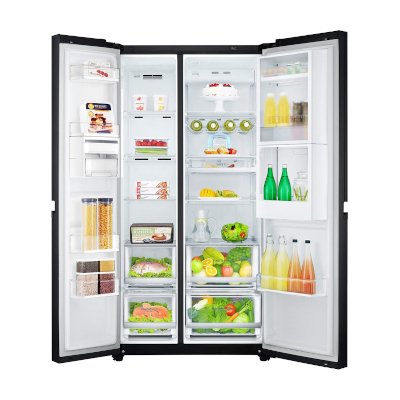 LG ตู้เย็น 2 ประตู Side by Side ขนาด 21.8 คิว รุ่น GC-M247UGBV