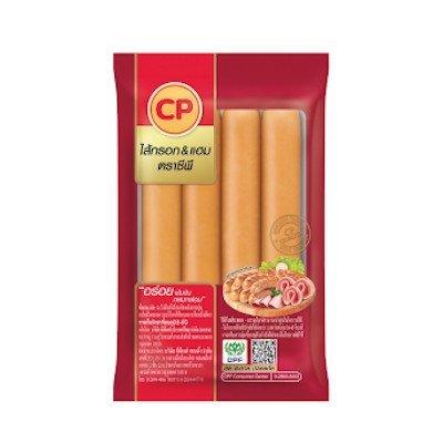ซีพี ไส้กรอกแฟรงค์เฟริตเตอร์ หมูผสมไก่ 155กรัม