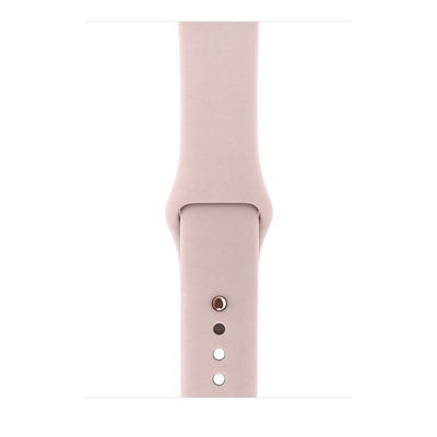 Apple Watch Series 3 (GPS + Cellular) Gold Aluminum Case with Pink Sand Sport Band 38mm