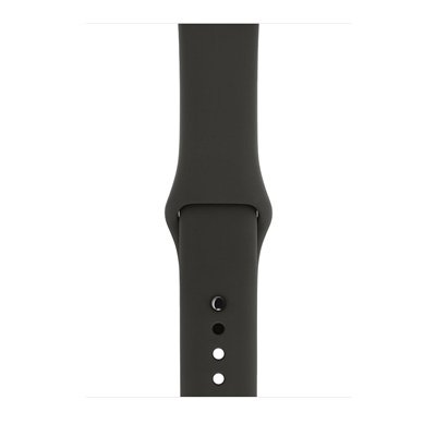 Apple Watch Series 3 (GPS) Space Gray Aluminum Case with Gray Sport Band 38mm