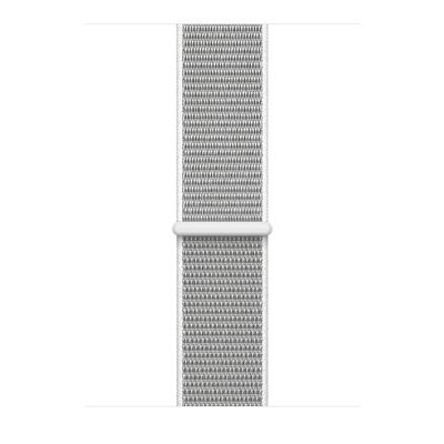 Apple Watch Series 3 (GPS + Cellular) Silver Aluminum Case with Seashell Sport Loop 38mm