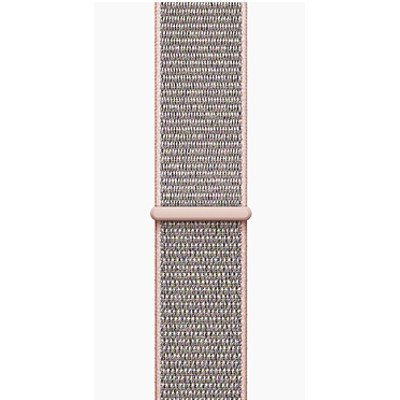 Apple Watch Series 3 (GPS + Cellular) Gold Aluminum Case with Pink Sand Sport Loop 38mm