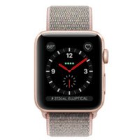 ราคา Apple Watch Series 3 (GPS + Cellular) Gold Aluminum Case with Pink Sand Sport Loop 38mm