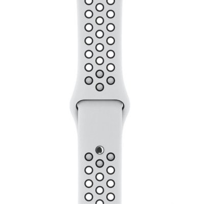 Apple Watch Series 3 Nike+ (GPS + Cellular) Silver Aluminum Case with Pure Platinum-Black Nike Sport Band 42mm