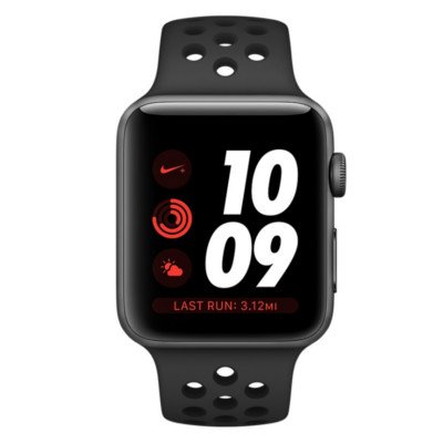 Apple Watch Series 3 Nike+ (GPS + Cellular) Space Gray Aluminum Case with Anthracite-Black Nike Sport Band 38mm