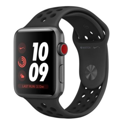 Apple Watch Series 3 Nike+ (GPS + Cellular) Space Gray Aluminum Case with Anthracite-Black Nike Sport Band 38mm
