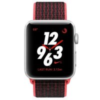 ราคา Apple Watch Series 3 Nike+ (GPS + Cellular) Silver Aluminum Case with Bright Crimson-Black Nike Sport Loop 38mm