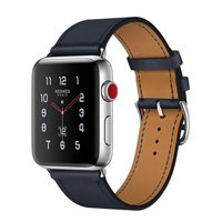 ราคา Apple Watch Series 3 Hermes (GPS + Cellular) Stainless Steel Case with Indigo Swift Leather Single Tour 42mm