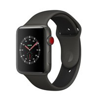 ราคา Apple Watch Series 3 Edition (GPS + Cellular) Gray Ceramic Case with Gray-Black Sport Band 38mm