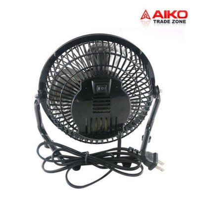 Aiko Mini Turbo Fan พัดลมตั้งโต๊ะ ขนาด 6 นิ้ว รุ่น AVF-006