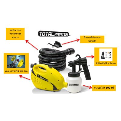 Total Painter เครื่องพ่นสีไฟฟ้า