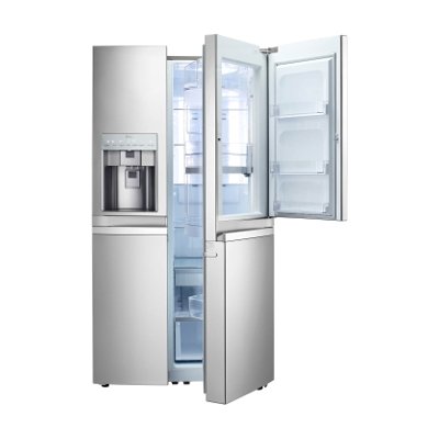 LG ตู้เย็น 2 ประตู Side by Side ขนาด 29.7 คิว รุ่น GR-J297CSBL