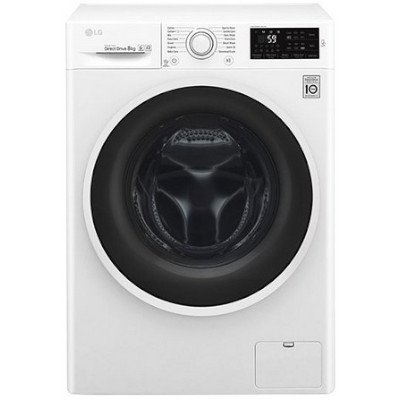 LG เครื่องซักผ้า ขนาด 8 กก. รุ่น FC1408N4W