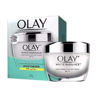 โอเลย์ เดย์ครีม ไวท์ เรเดียนซ์ ไลท์ เพอร์เฟคติ้ง เอสพีเอฟ24 50 กรัม (Olay White Radiance Light Perfecting Day Cream SPF24 50g)