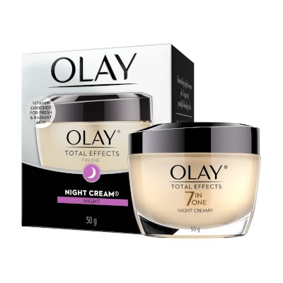 Olay Total Effects 7 In One Night Cream 50g (โอเลย์ ไนท์ครีม โททัล เอฟเฟ็คส์ 7 อิน 1 ไนท์ ครีม 50 กรัม)