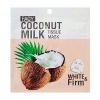 ราคา เฟซี่ โคโคนัท มิลค์ ทิชชู่มาส์ก 21 กรัม (Facy Coconut Milk Tissue Mask 21g)