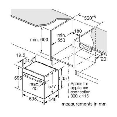 Siemens เตาอบไฟฟ้า รุ่น HB636GBS1